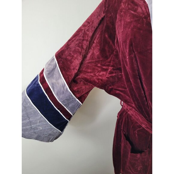 VTG Christian Dior Monsieur Men's SEXY Velvet Robe Pants Set Velour OS Old Money - Picture 3 of 11